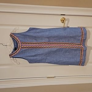 Talbots Chambray shift dress